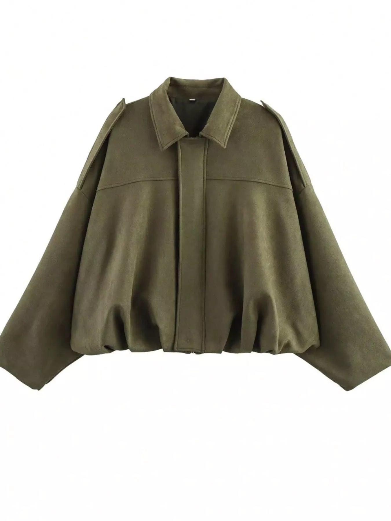 Zip Up Oversized Jacket