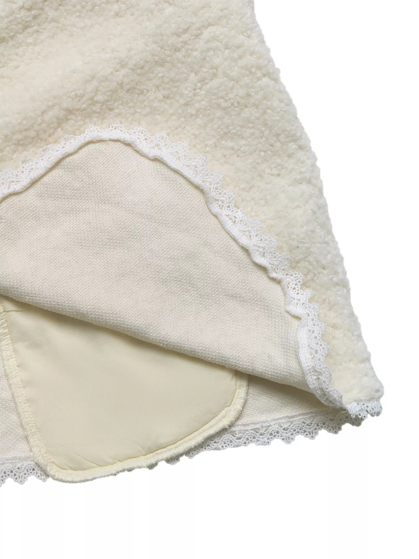 Lace Detail Button Up Long Sleeve Outerwear