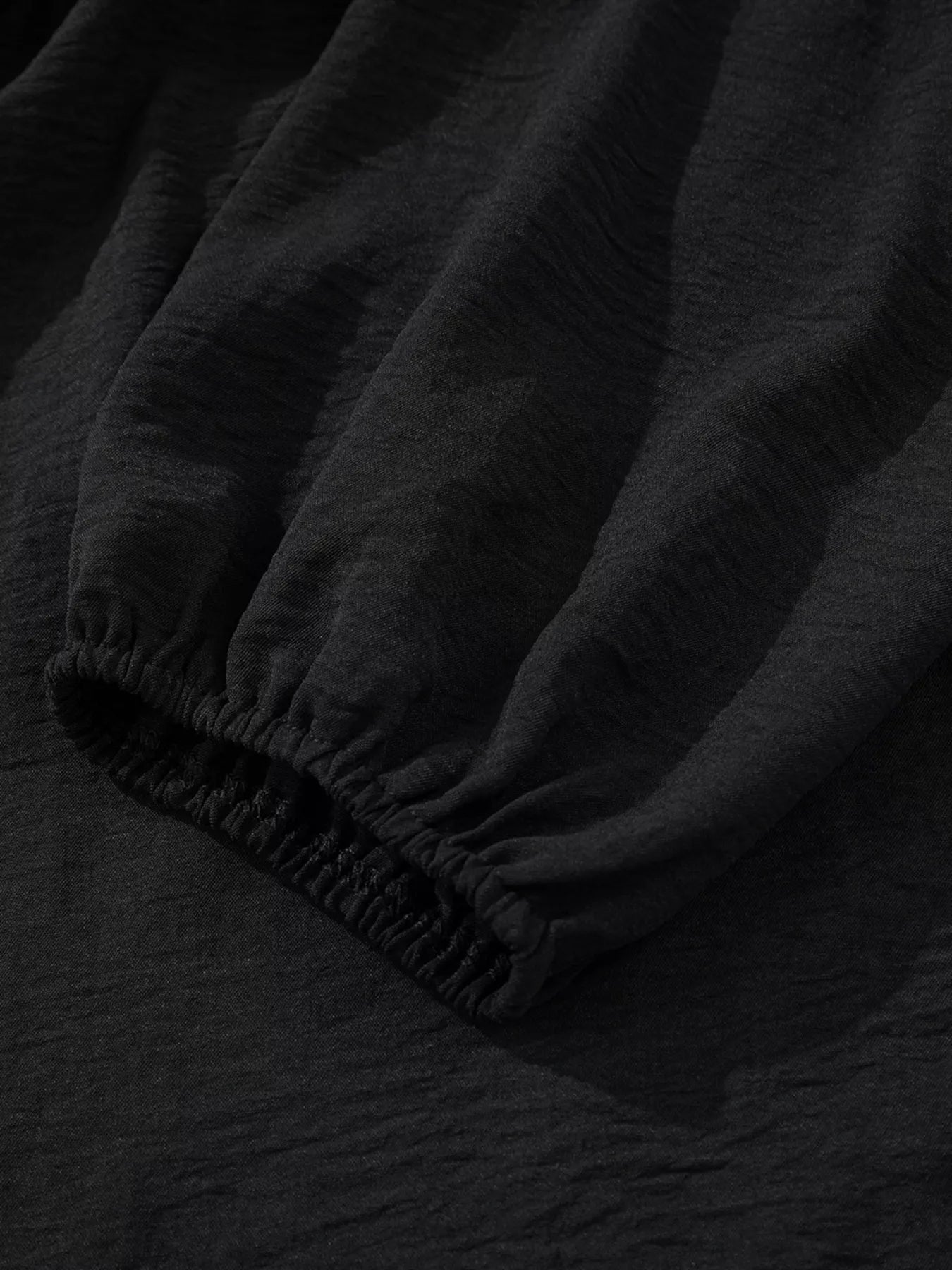 Bow Tie Neck 3/4 Sleeve Casual Blouse