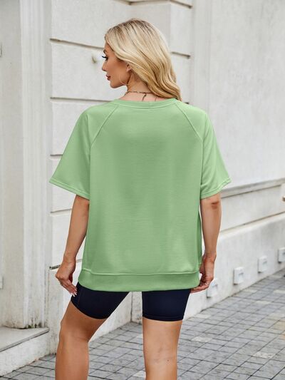 Round Neck Short Sleeve T-Shirt