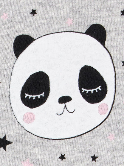 Girls Cotton Pajama Set 6-Piece - Snug Fit PJ Pack for Babies Toddlers