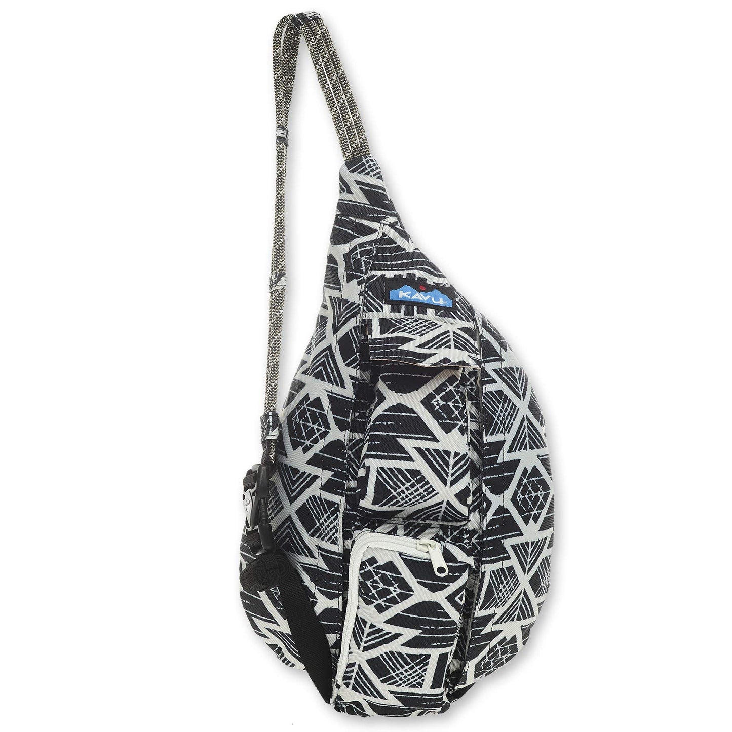 Mini Rope Sling Pack Adjustable Crossbody Bag for Women One Size Carbon Tribal