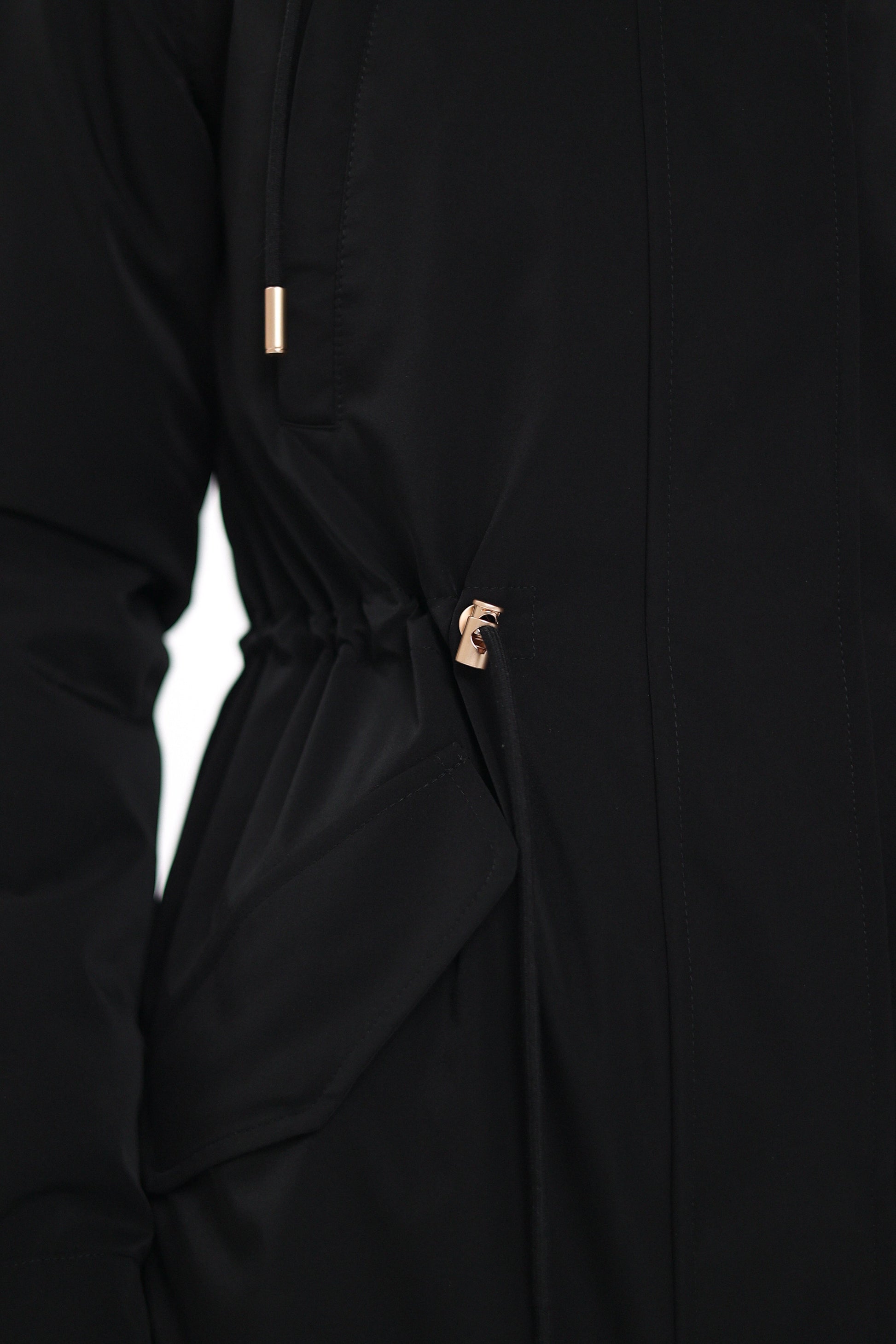 Genuine Scandinavian Mink Fur Parka with Rabbit Fur Insulation