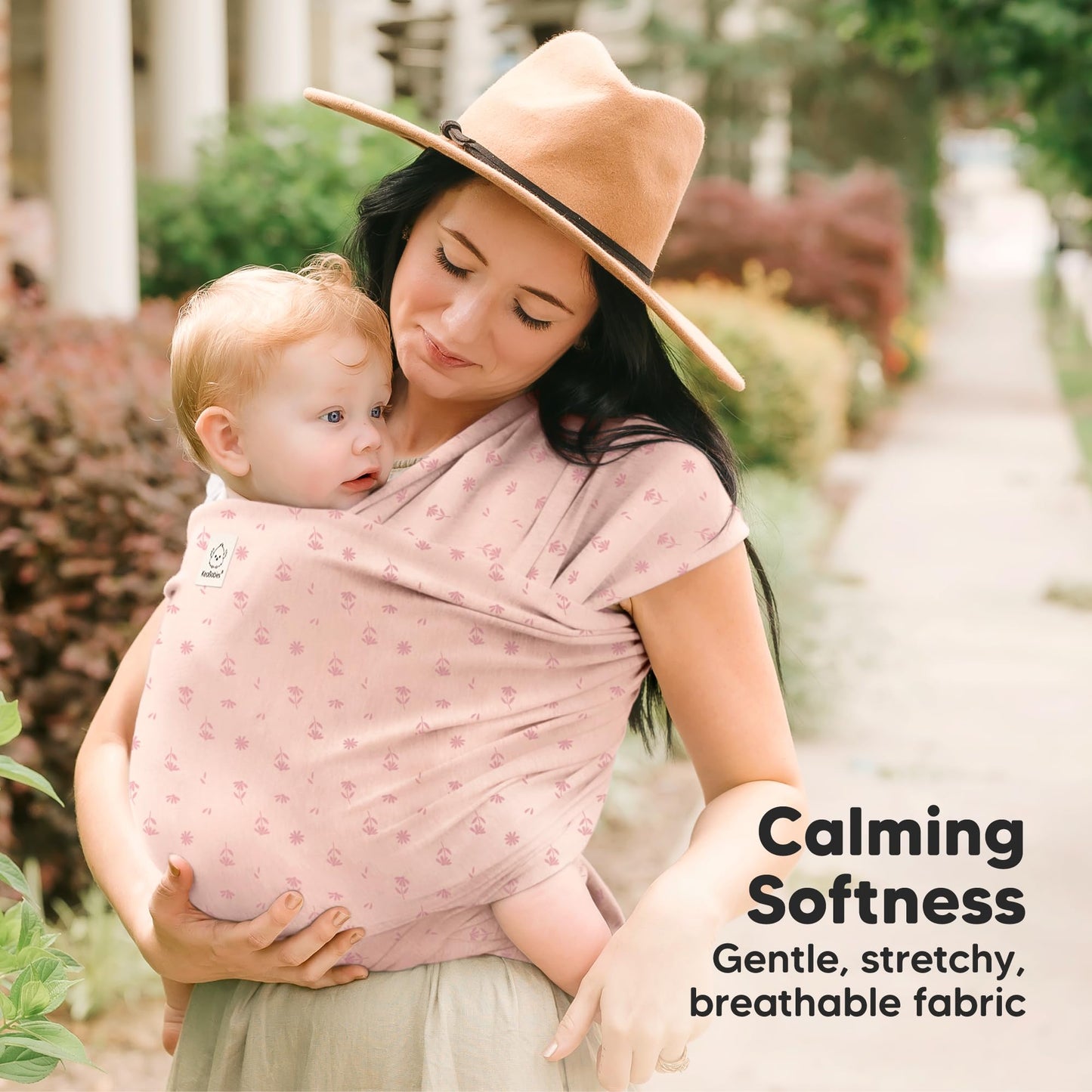 Baby Wrap Carrier Newborn to Toddler Hands-Free Infant Sling