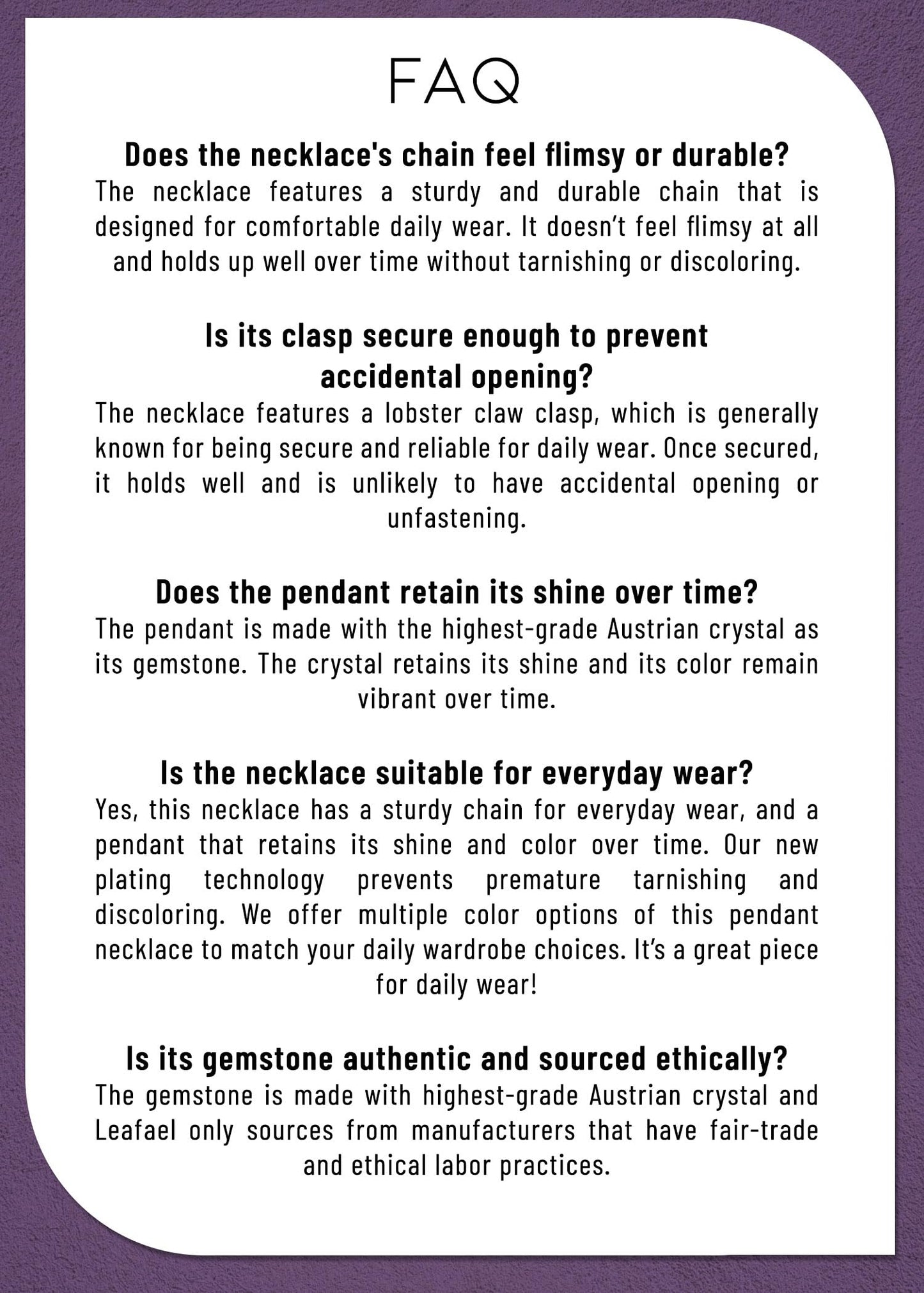 Infinity Love Birthstone Heart Necklace - 18K White Gold Plated Crystal Pendant Gift for Women