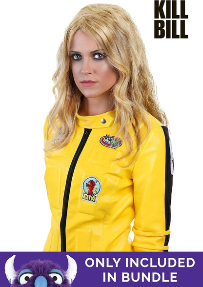 Kill Bill Beatrix Kiddo Costume - Women's Yellow Kung-Fu Jumpsuit