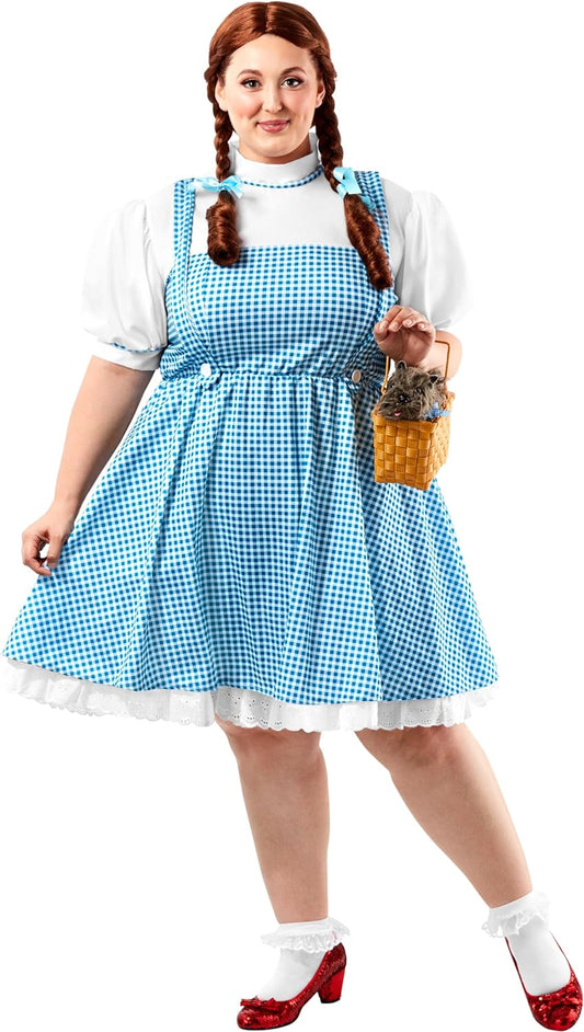 Dorothy Costume for Women Plus Size - Wizard of Oz Halloween Outfit Default Title