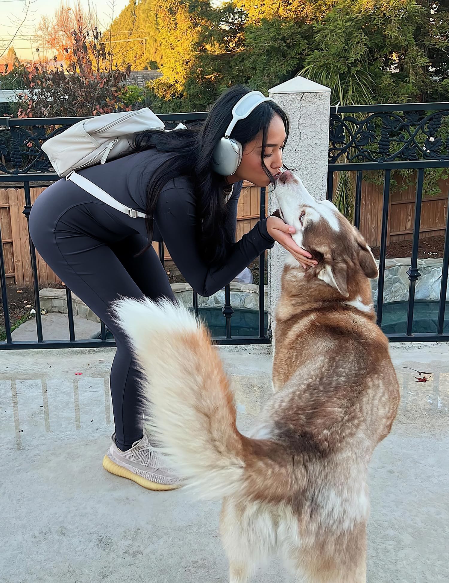 Women's Long Sleeve Workout Jumpsuit - Zip Up Bodycon Romper One Piece