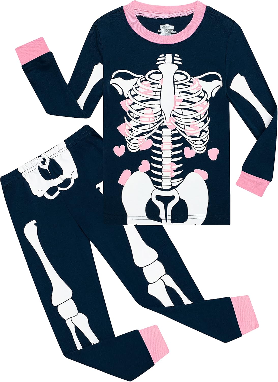 Kids Cotton Pajamas 2 Piece Set - Soft Sleepwear for Boys and Girls