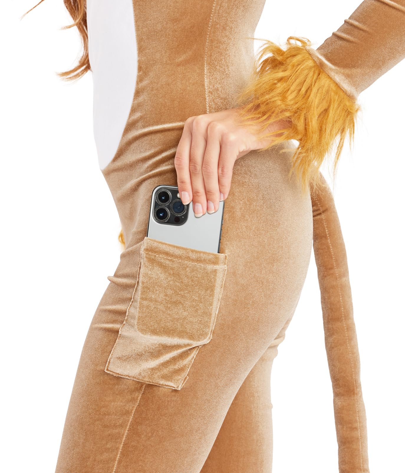 Lion Costume - Women's Lion Bodysuit Halloween Outfit by Tipsy Elves