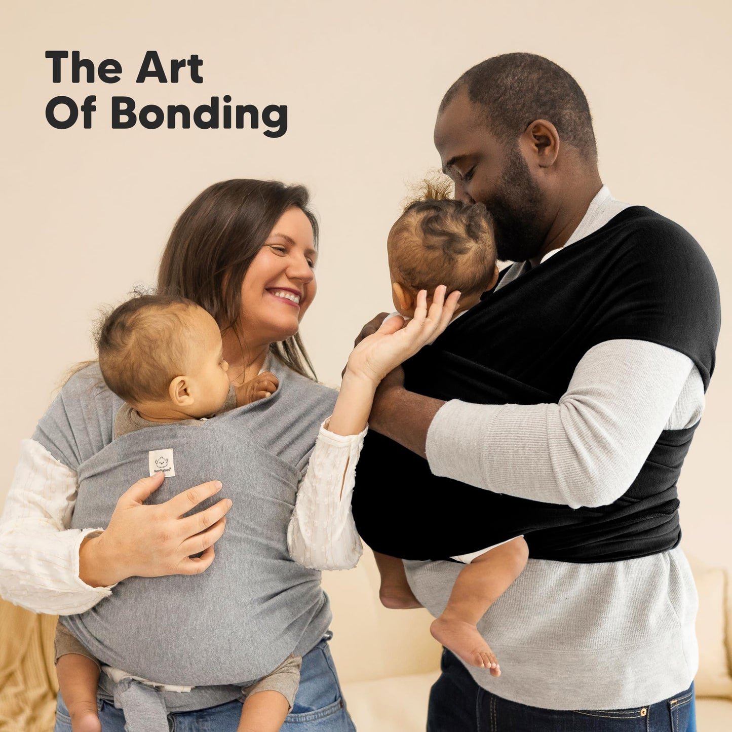 Baby Wrap Carrier Newborn to Toddler Hands-Free Infant Sling