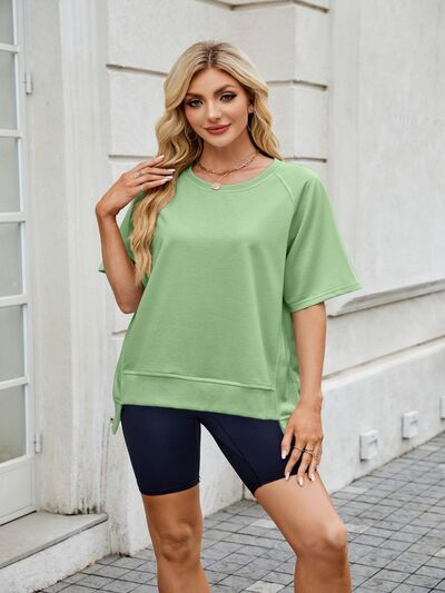 Round Neck Short Sleeve T-Shirt