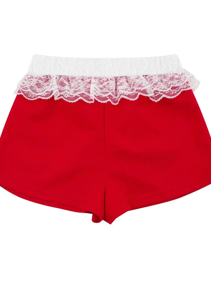 Lace Detail Shorts