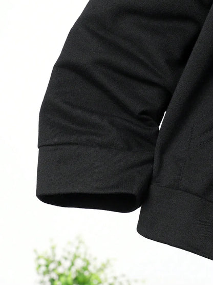 Children's Graphic Long Sleeve Hoodie and Pants Set