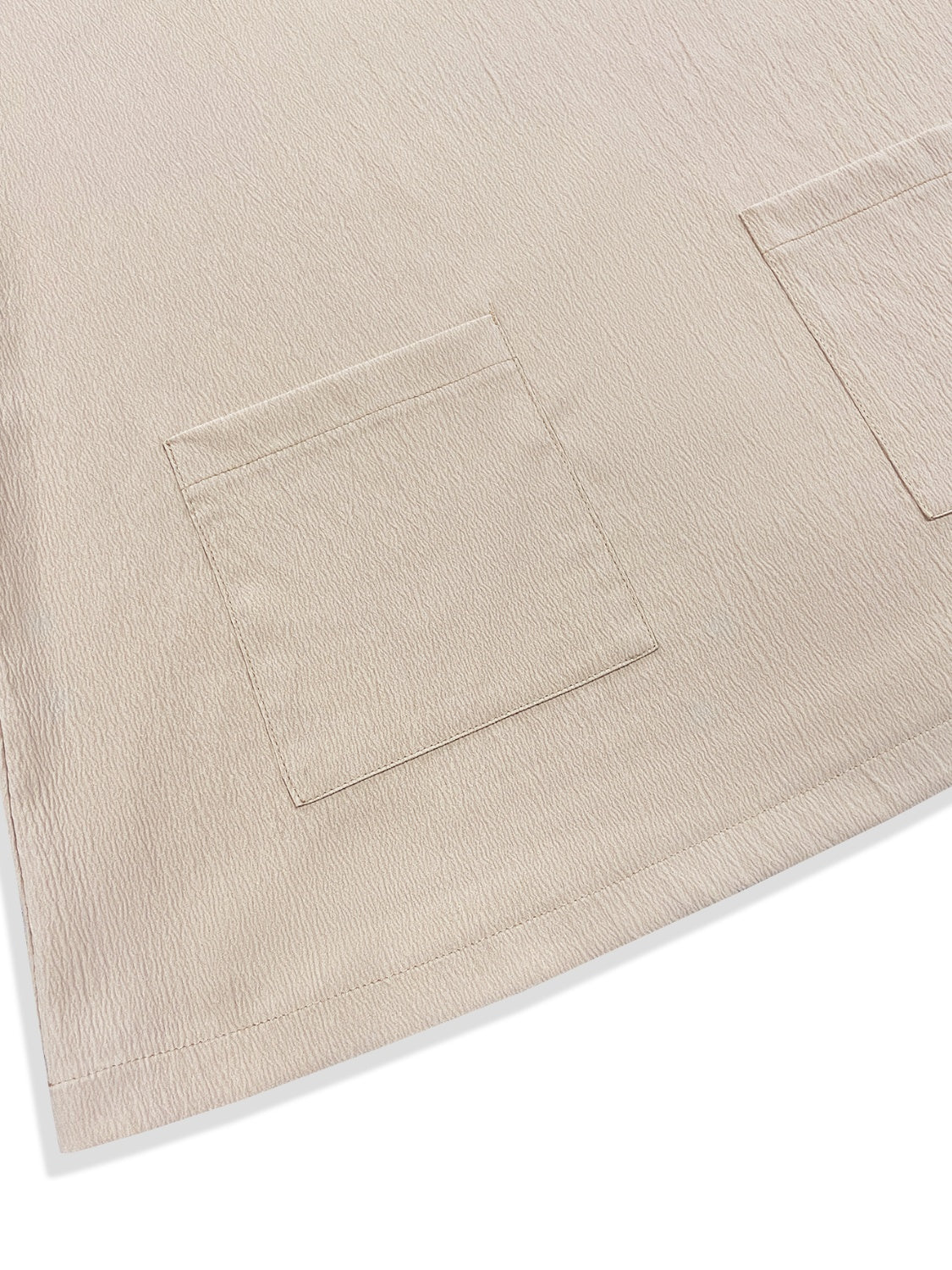 Button-Front Pocket Dress