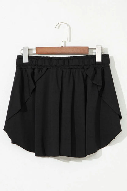 Drawstring Active Skorts