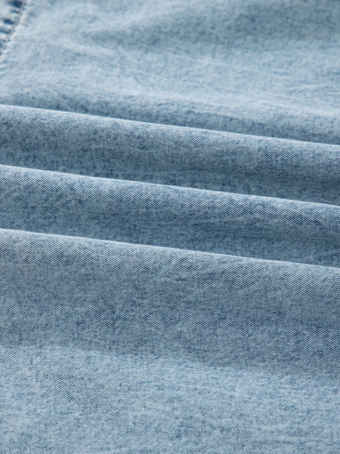 Tiered Flowy Overall Denim Dress