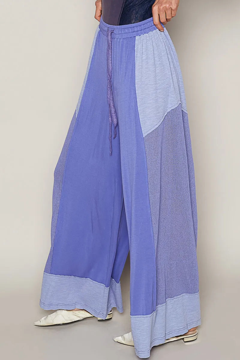 POL Drawstring Wide Leg Pants