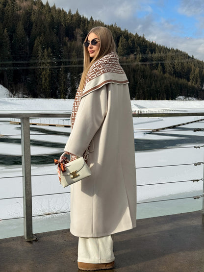 Aliko Lint 2.0 Classic Wool Blend Overcoat