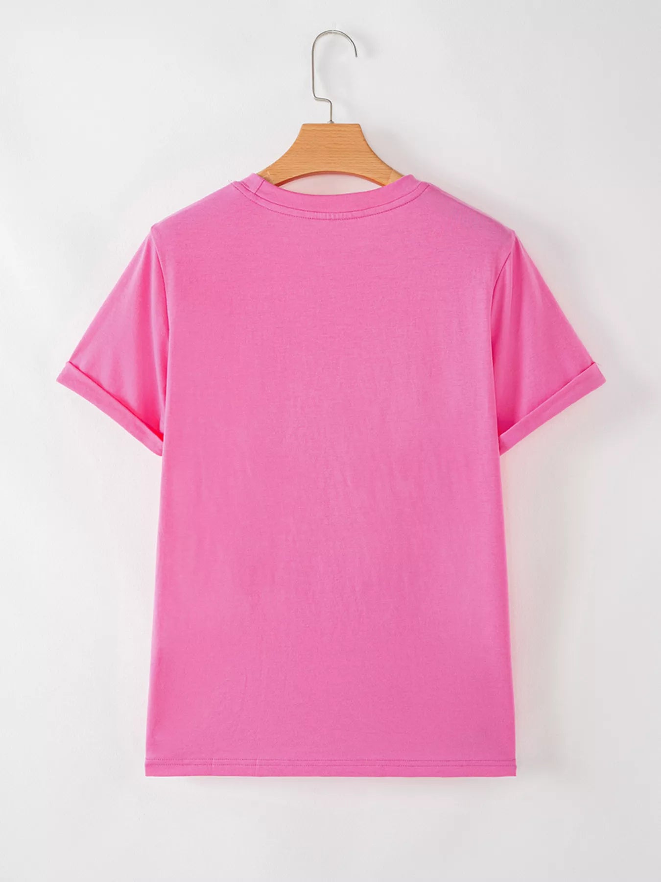 Sequined Candy Swirl Christmas Short Sleeve T Shirt