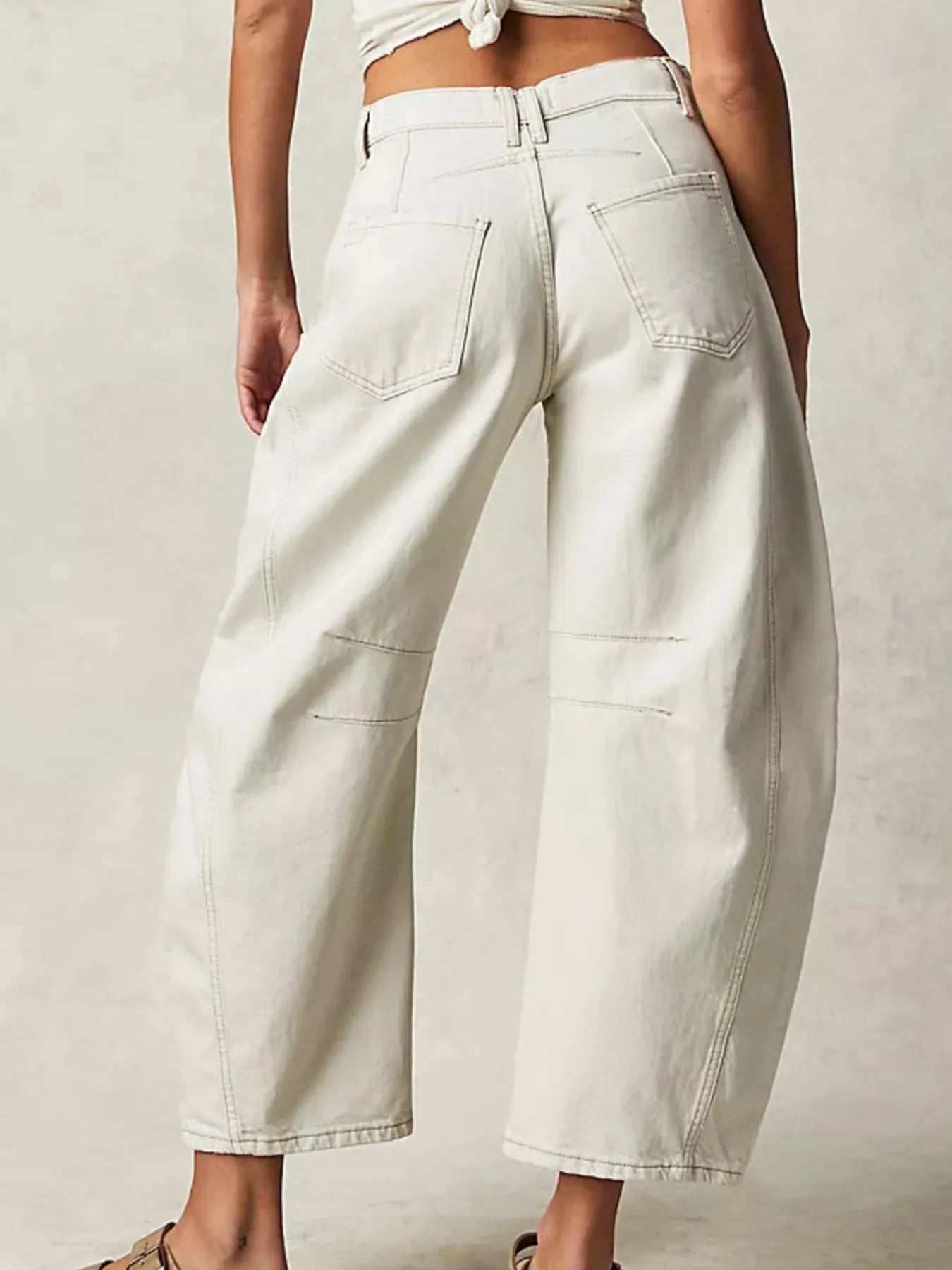 Wide Leg Relaxed Fit Jeans