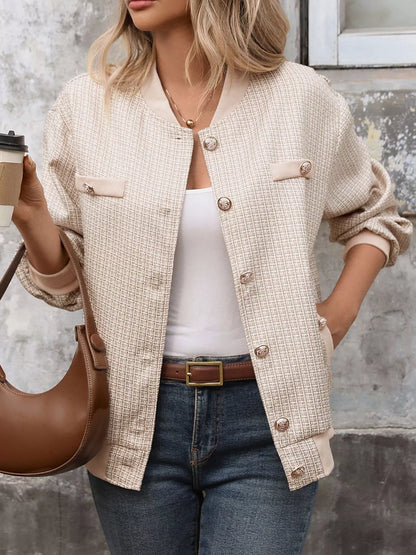 Button Up Long Sleeve Jacket