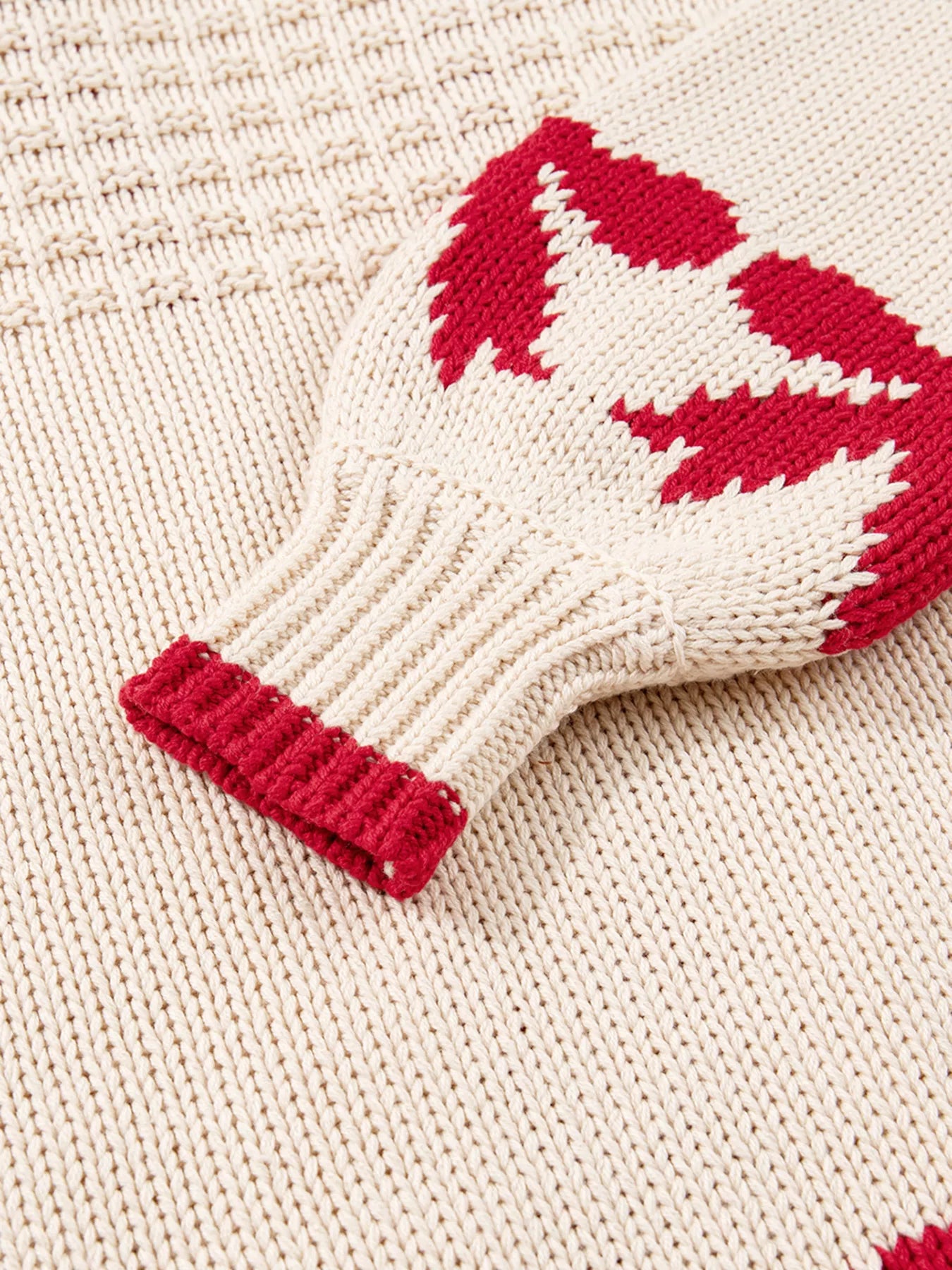 Bow Pattern Textured Open Front Baggy Cardigan