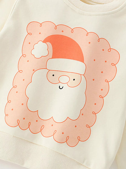 Children's Christmas Santa Crewneck Sweatshirt
