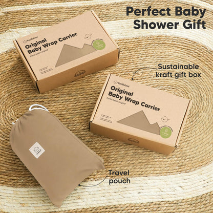 Baby Wrap Carrier Newborn to Toddler Hands-Free Infant Sling