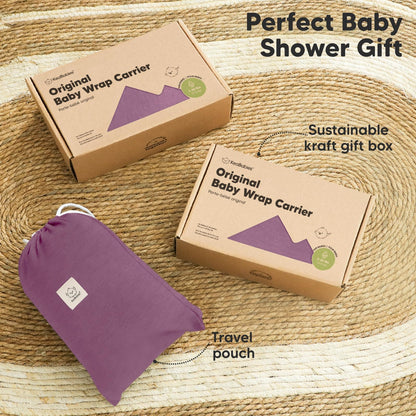 Baby Wrap Carrier Newborn to Toddler Hands-Free Infant Sling