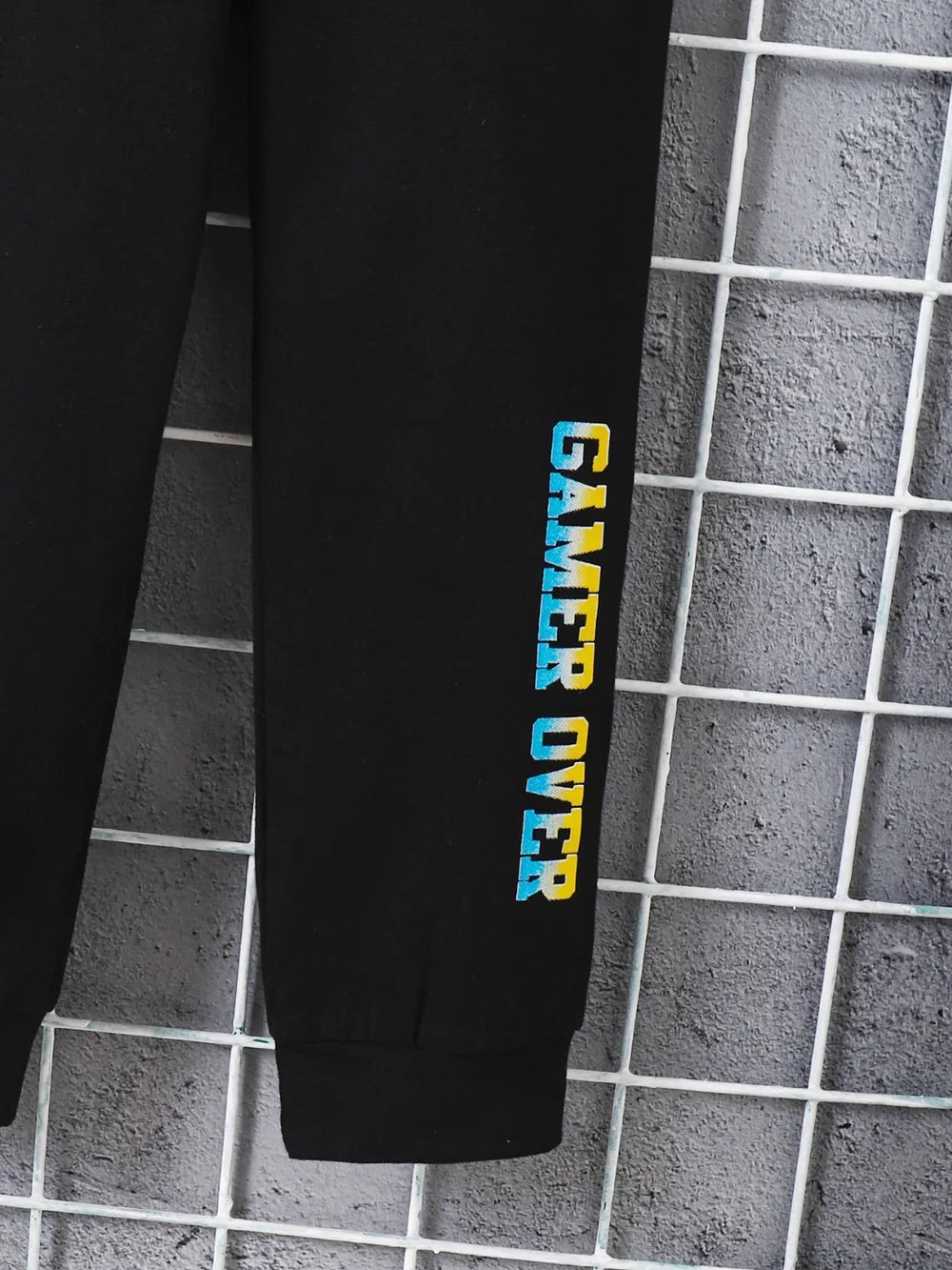 Kids Graphic Round Neck Long Sleeve Top and Pants Set