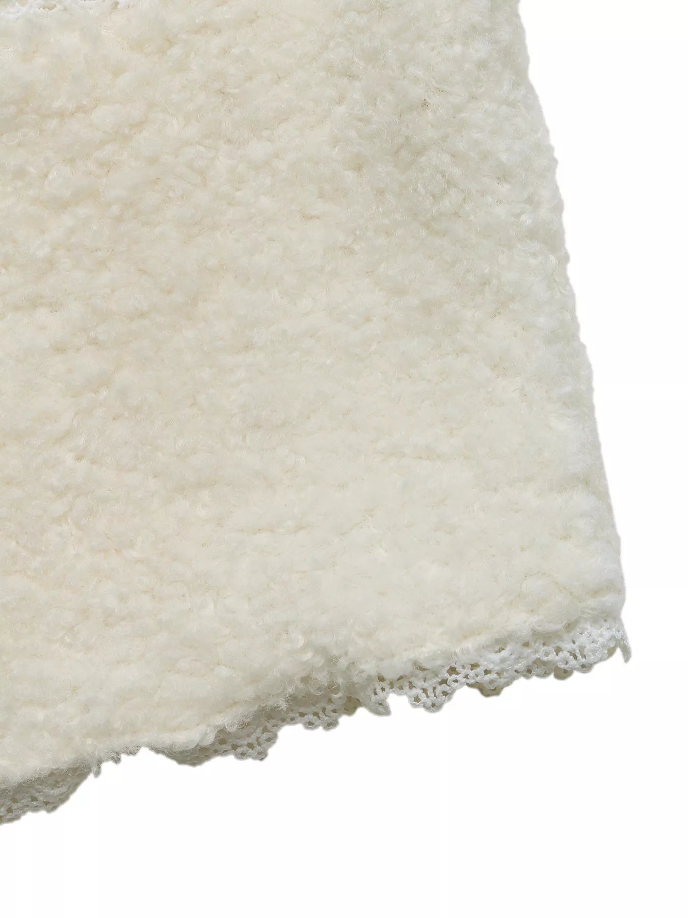 Lace Detail Button Up Long Sleeve Outerwear