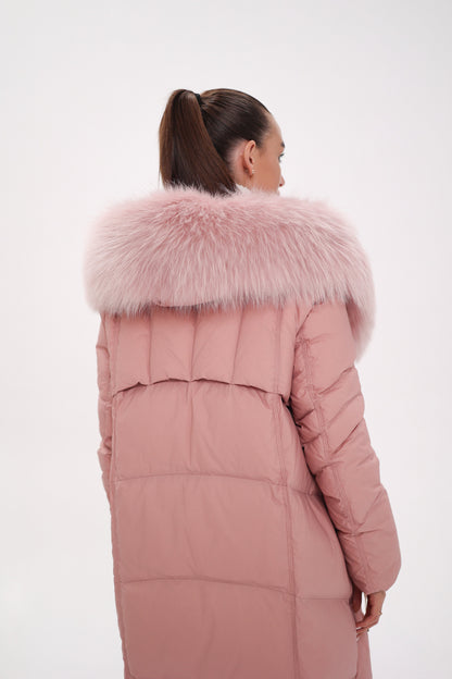Genuine Fox Down Coat