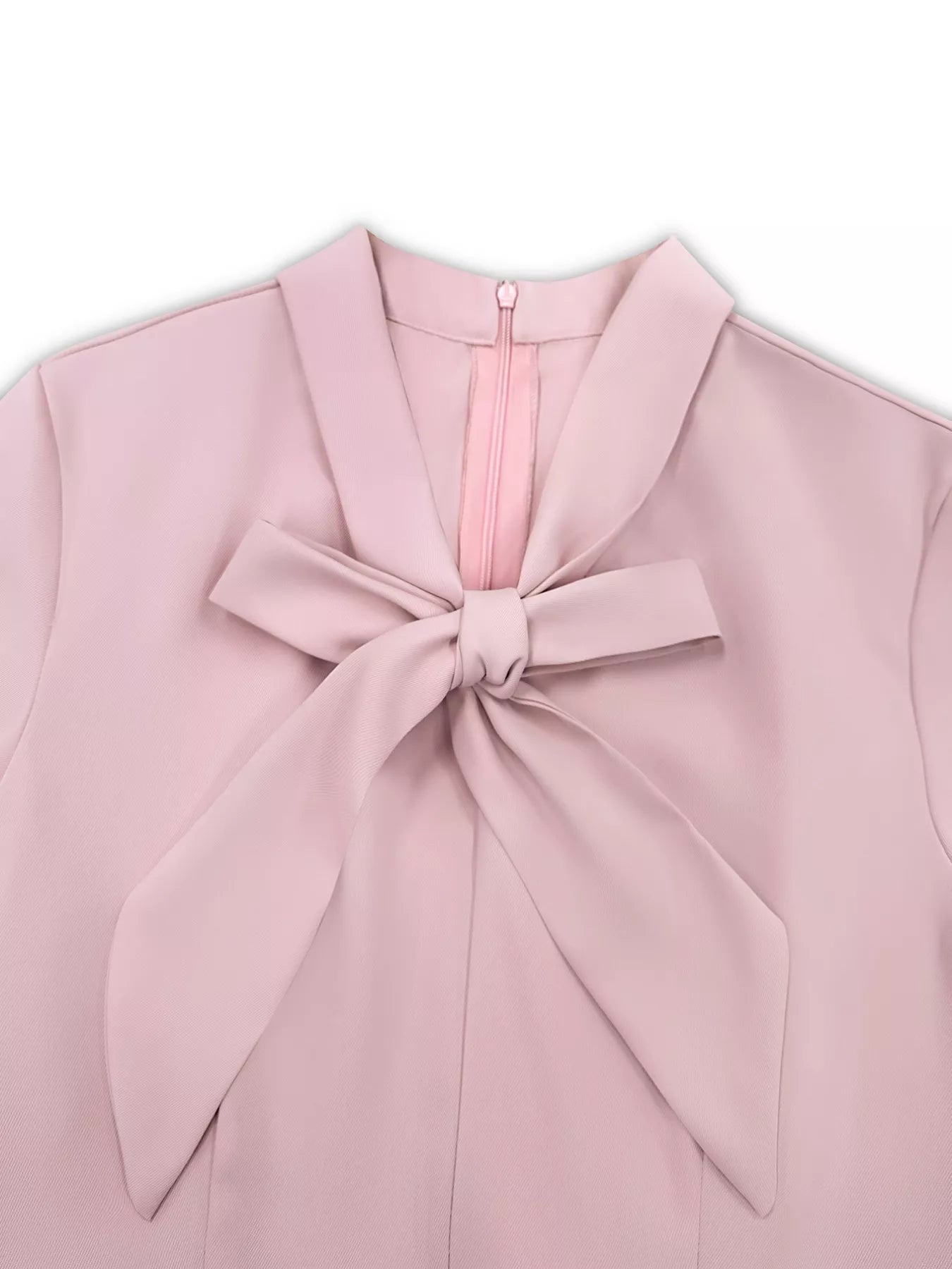 Bow-Knot Long Sleeve Mermaid Dress