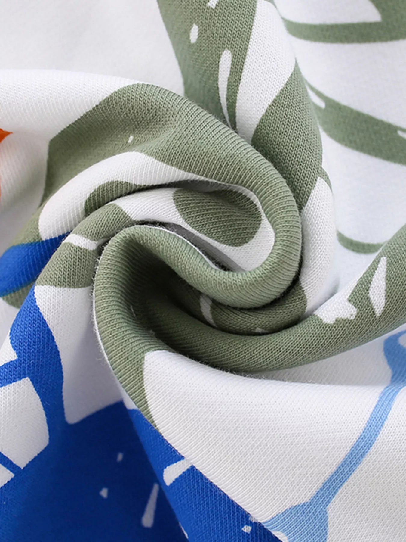 Children's Cartoon Vehicle Print Crew Neck Sweatshirt