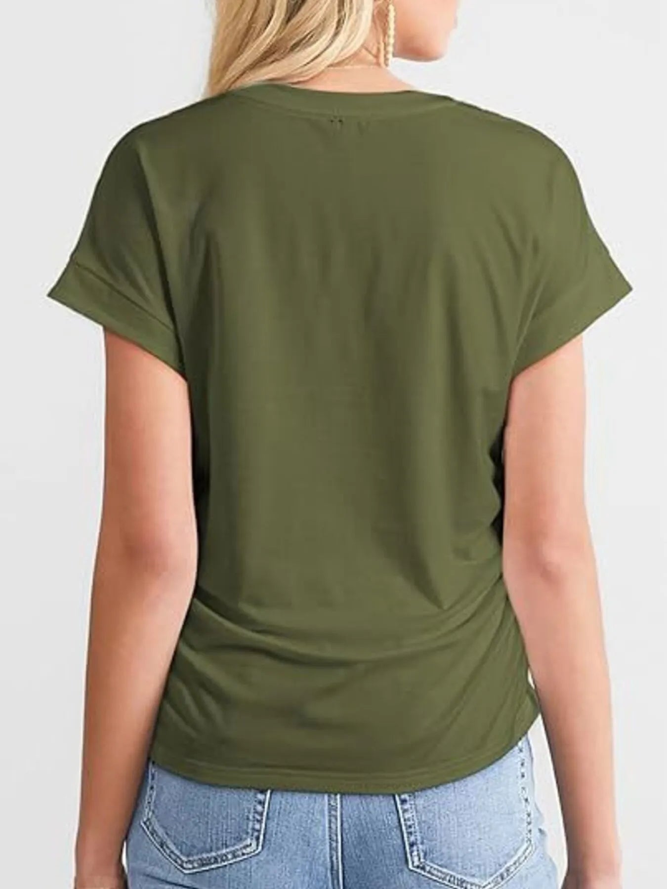 Round Neck Short Sleeve T-Shirt