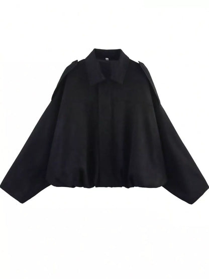 Zip Up Oversized Jacket