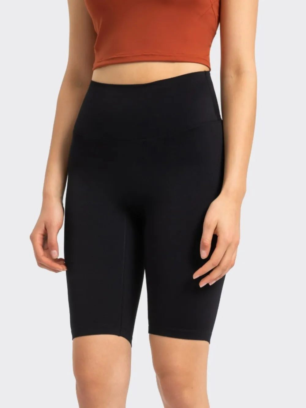 Millennia High Rise Wide Waistband Active Shorts