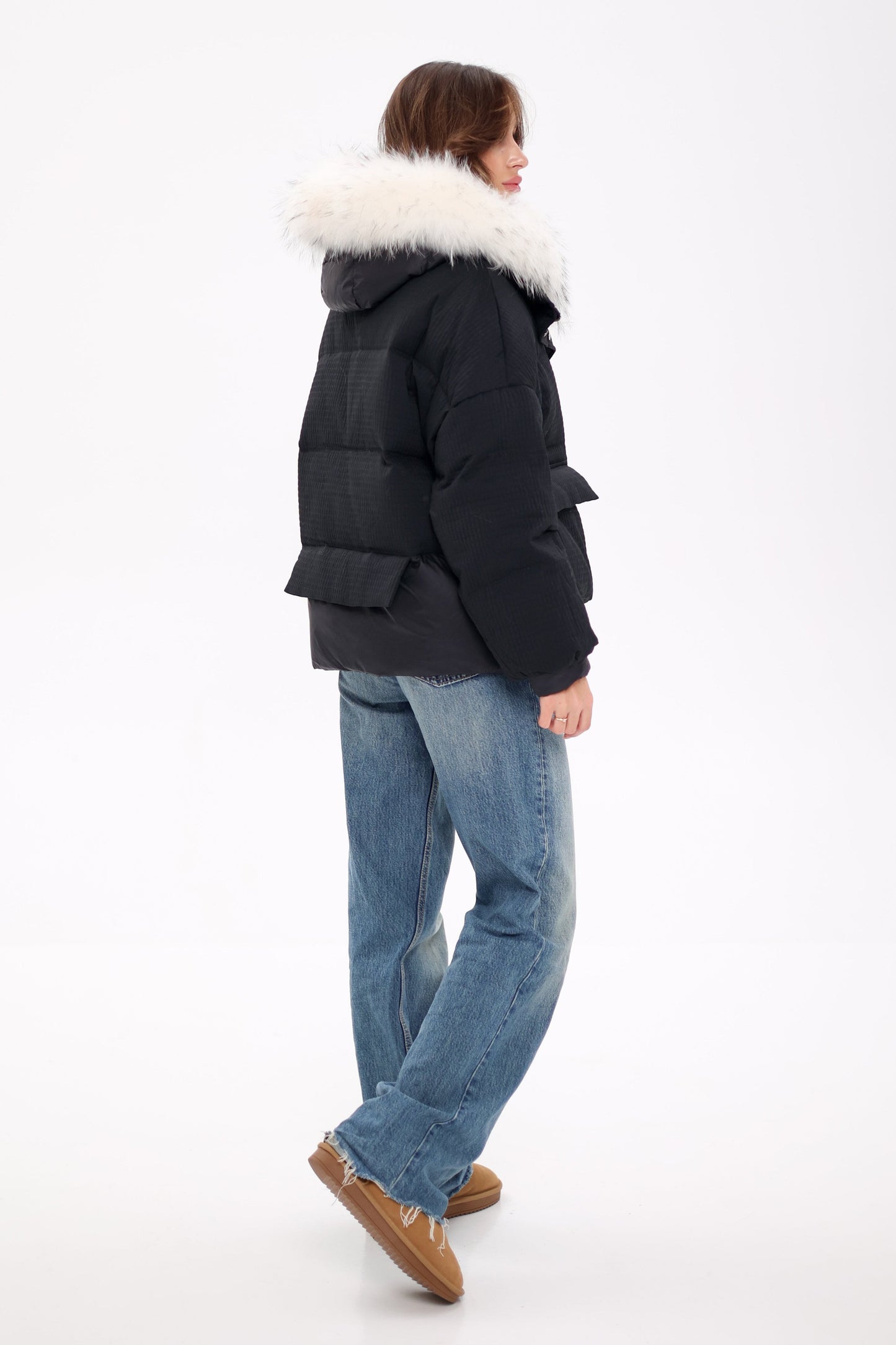 Genuine Fur Down Fill Parka