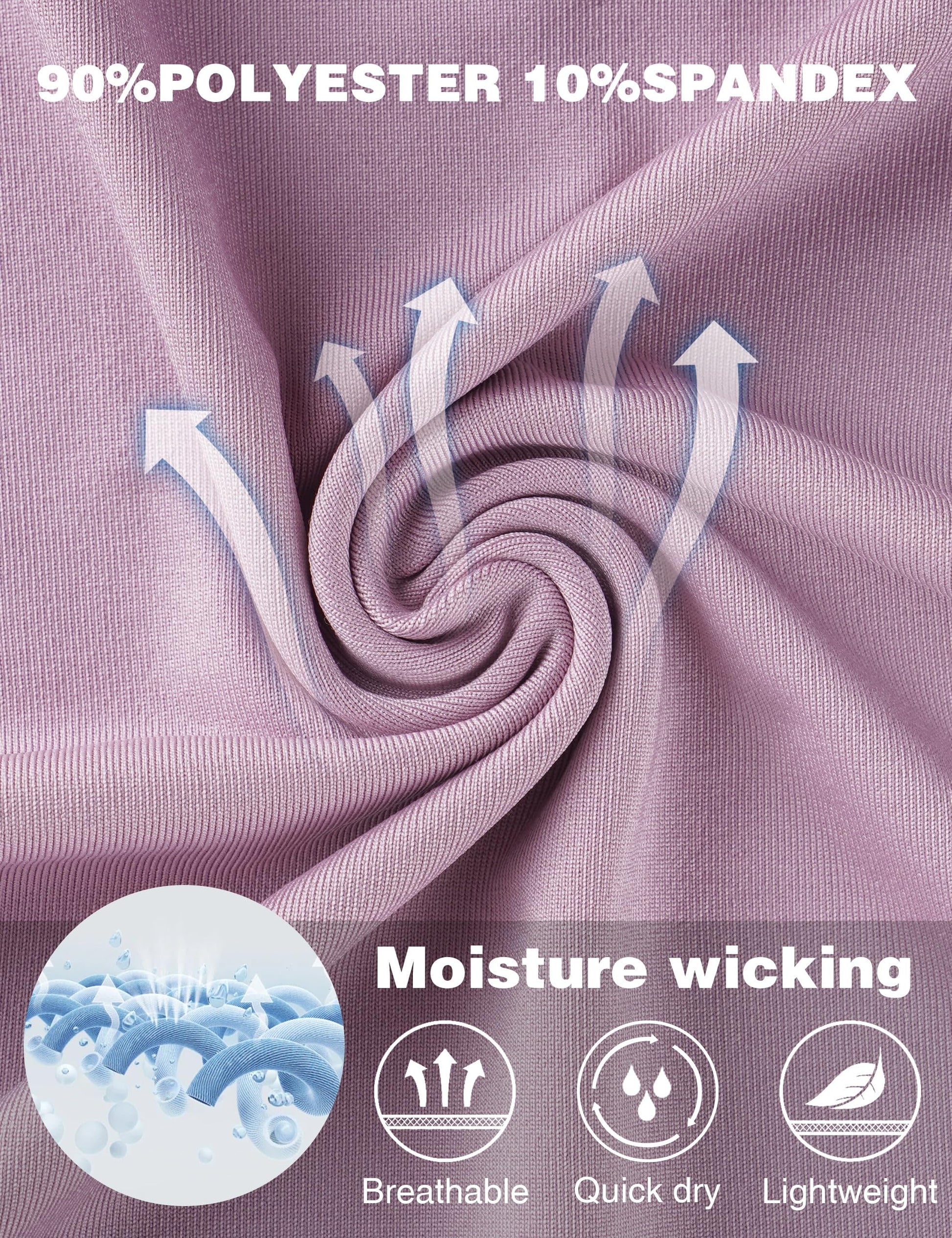 Women's UPF 50+ Sun Protection Long Sleeve Shirt - Athletic Rash Guard with Thumb Holes