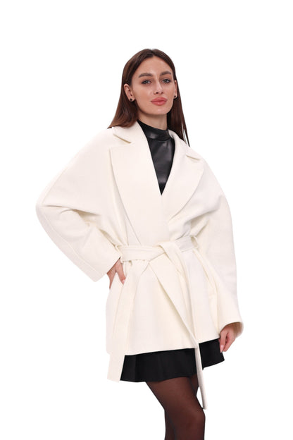 Astoria Midi Cashmere Wool Blend Coat