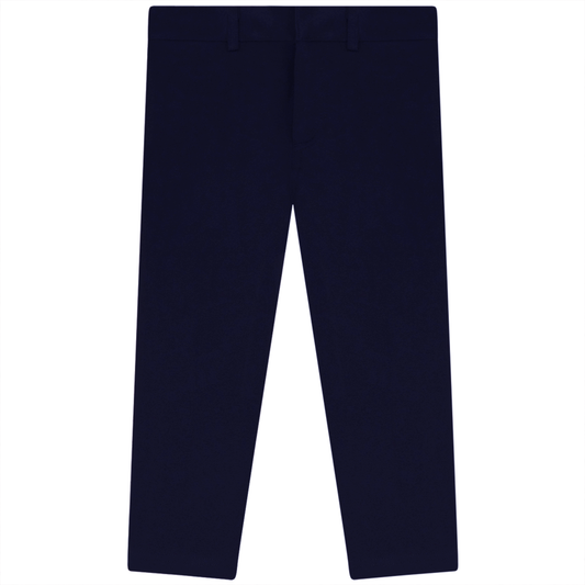 Boys Ponte Knit Skinny Pants Dark Navy