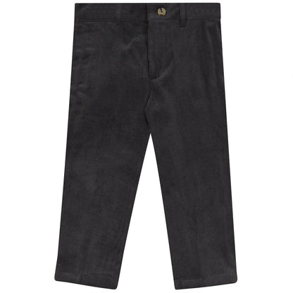 Skinny Fit Corduroy Long Pants Dark Slate