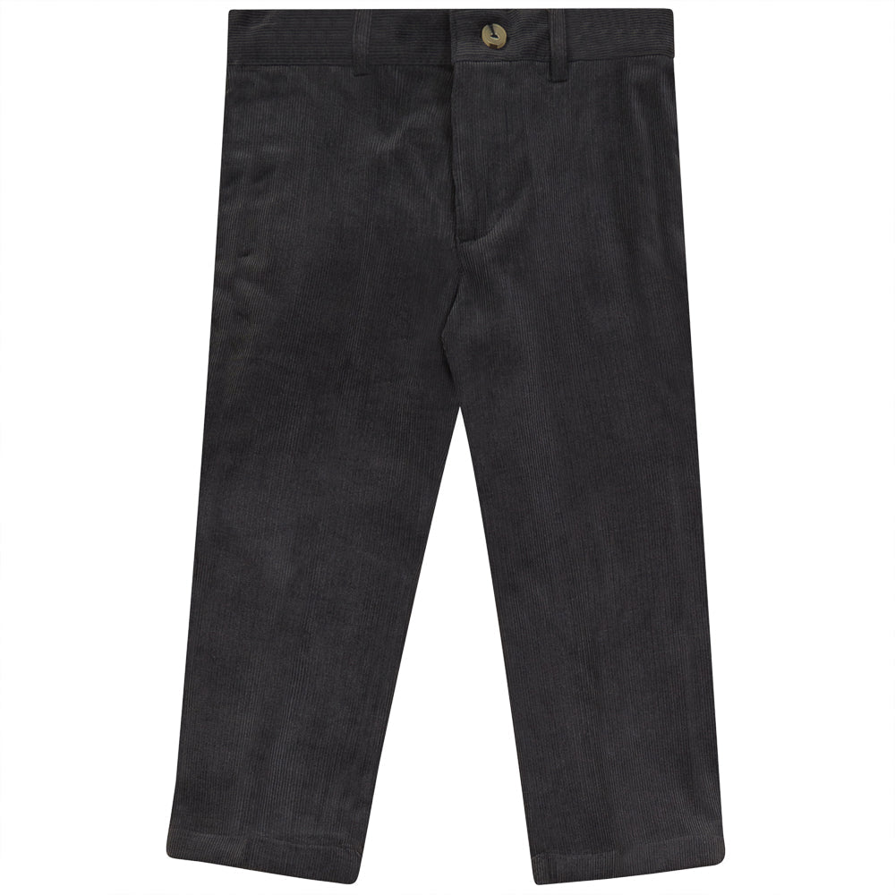Skinny Fit Corduroy Long Pants Dark Slate