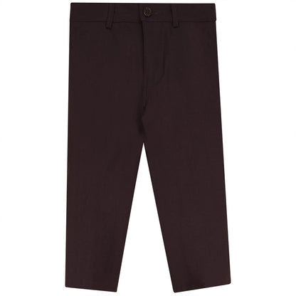 Slim Fit Long Pants Wine