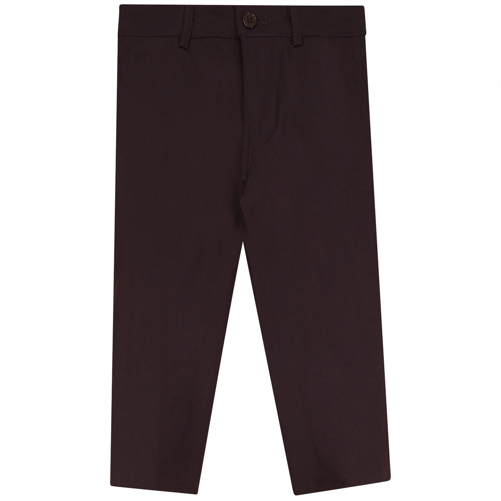 Slim Fit Long Pants Wine
