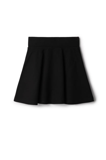 Ponte Flair Skirt Black