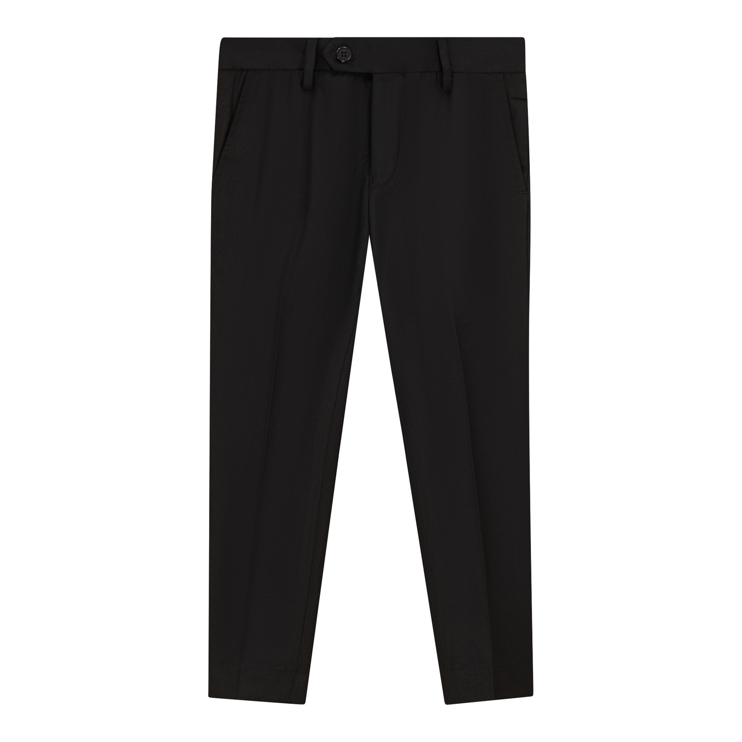 Regular Fit Pants Black