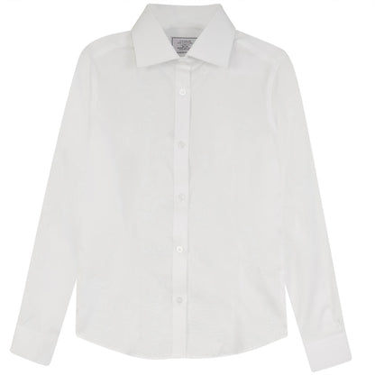 Basic Blouse With Collar White