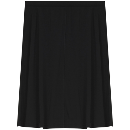 Short Flared Skirt Black